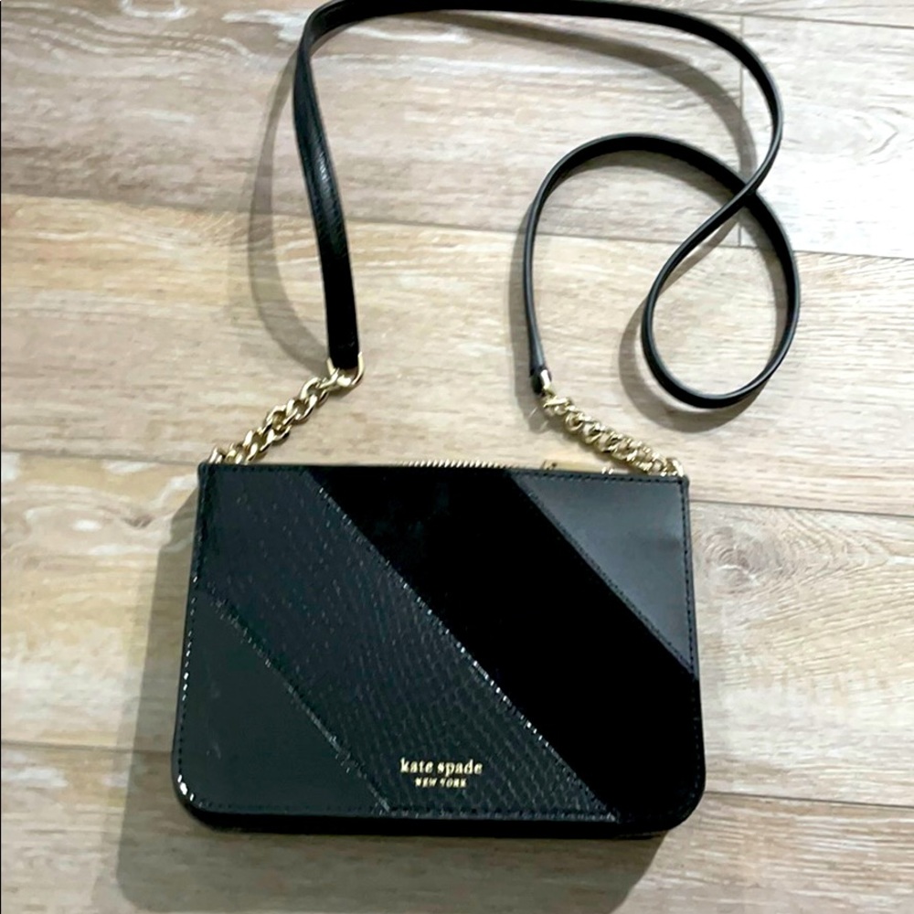 Brand new Kate Spade mixed material crossbody